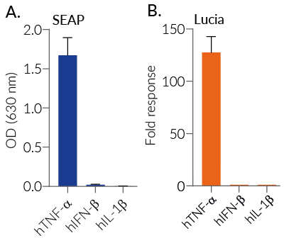 HEK-Blue-Lucia™ TNF-α specificity