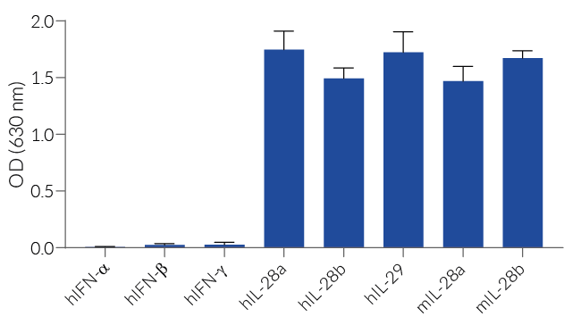 HEK-Blue™ IFN-λ specificity