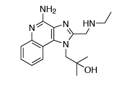 Chemical structure of CL097