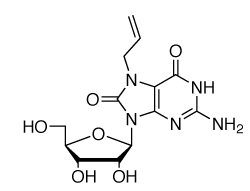 Chemical structure of CL075