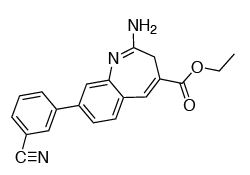 Chemical structure of CL097