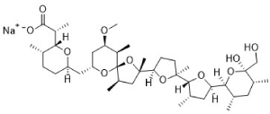 Chemical structure of Nigericin