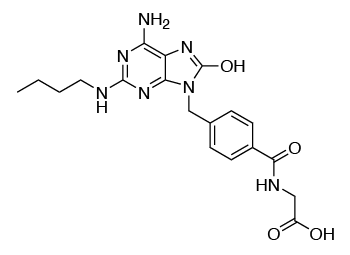 Chemical structure of CL075