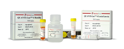 QUANTI-Luc™ 4 luciferase detection kits